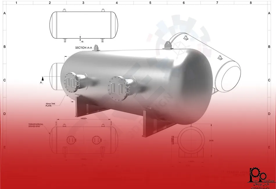 محاسبات طراحی کلیدی بر اساس ASME Div. 1